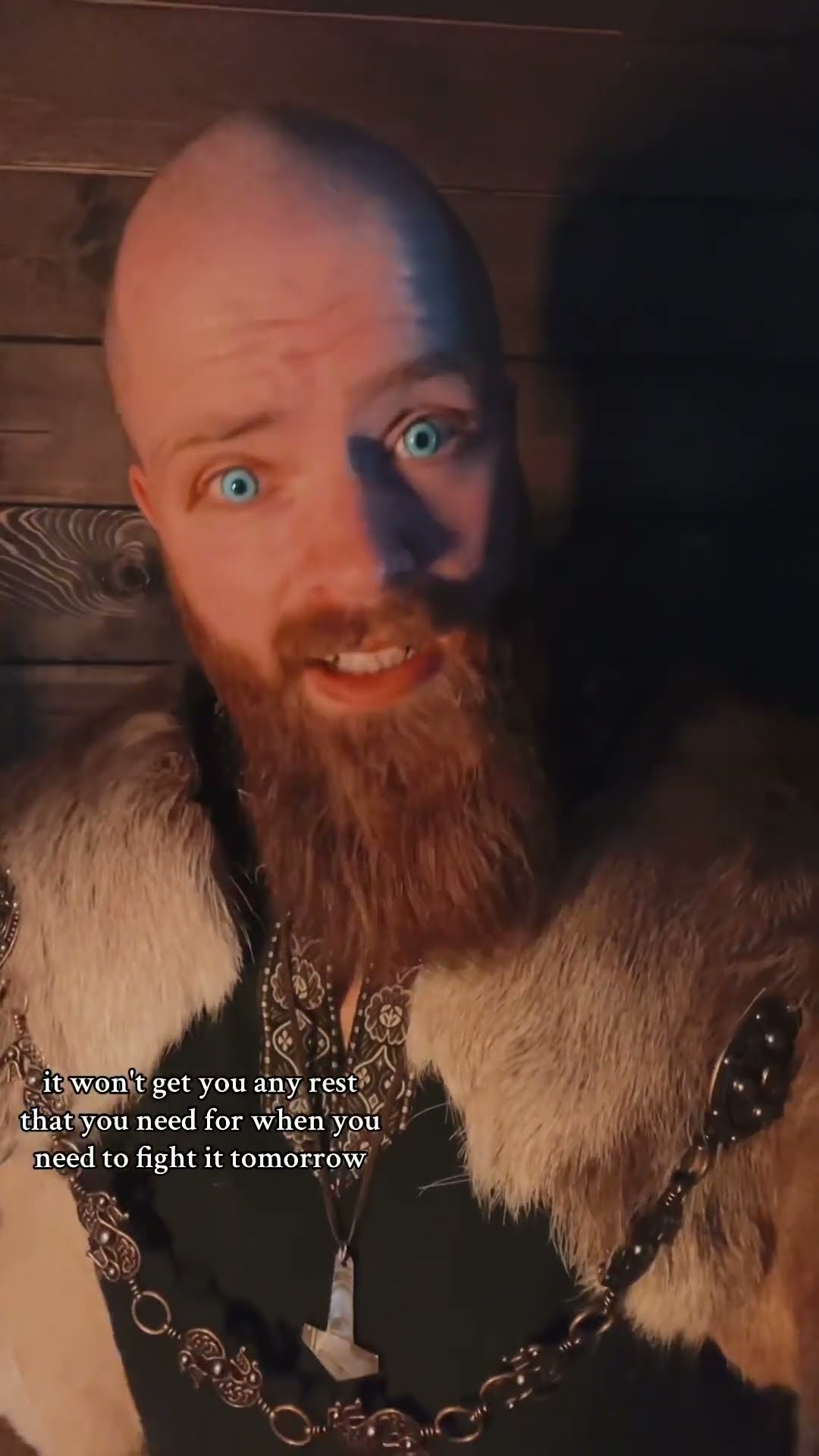 Go get the rest you need ?⚒️ #vikings #wholesome #fantasy #skyrim
