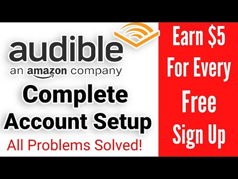 Audible Affiliate Program Complete Account Setup 2021 | All Problem Solved