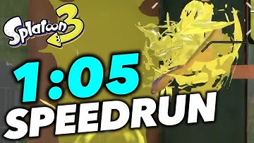 1:05 Splatoon 3 Tutorial SPEEDRUN