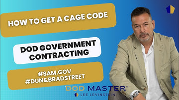 How to Obtain a Cage Code