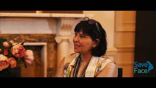 Save Face Ambador Dr. Christian Jessen Interviews Dr. Sabrina Shah-Desai