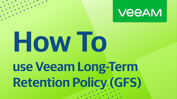 How to use Veeam Long-Term Retention Policy (GFS)