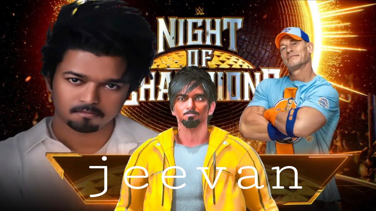 WWE 2K24_thalapathi vijay vs John Cena