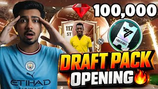 I Spent 100,000 Gems on Capped Legends Draft 😱 | FC Mobile