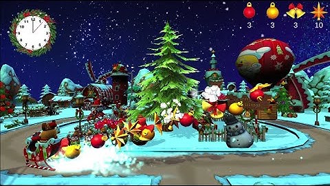 Interactive wall with a New Year