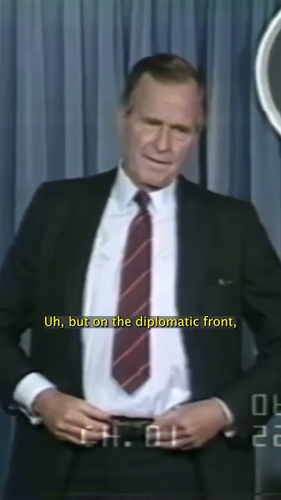 6/27/89: George H. W. Bush on vomiting 🤮 #cheapfake