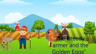 The Greedy Farmer and the Golden Eggs | Kid's Stories | English Moral Stories #youtube #video