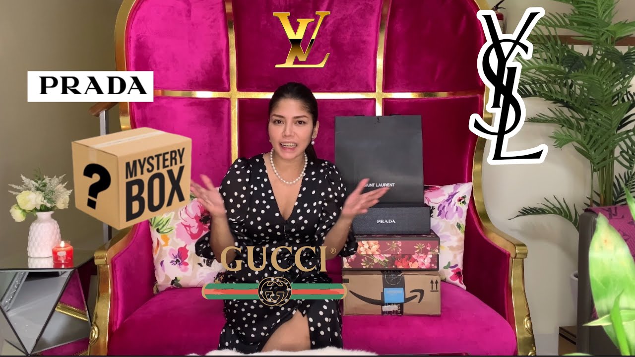 Unboxing YSL, Prada, and Gucci plus Mystery Box that gives me so much excitement!!!