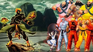 mugen Kof Kasai Mukai Vs Dragon Ken And Orochi Chang Koehen Team