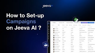 Launch Personalized Sales Campaigns in Minutes with Jeeva AI
