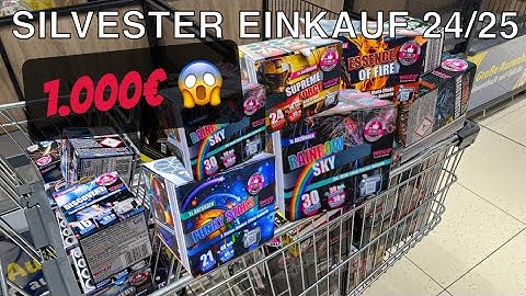 1.000€ XXL FEUERWERK EINKAUFSTOUR 2024/25 🧨🤩 | PyroPassion1