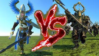 Eltharion the Grim VS Chosen of Nurgle (Great Weapons). Total War Warhammer 3