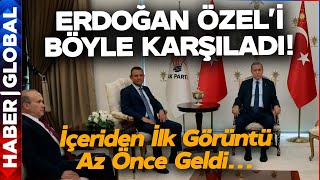 Özgür Özel Kapıdan Girdikten Sonra Neler Yaşandı? Erdoğan Özel Görüşmesinden İlk Görüntüler