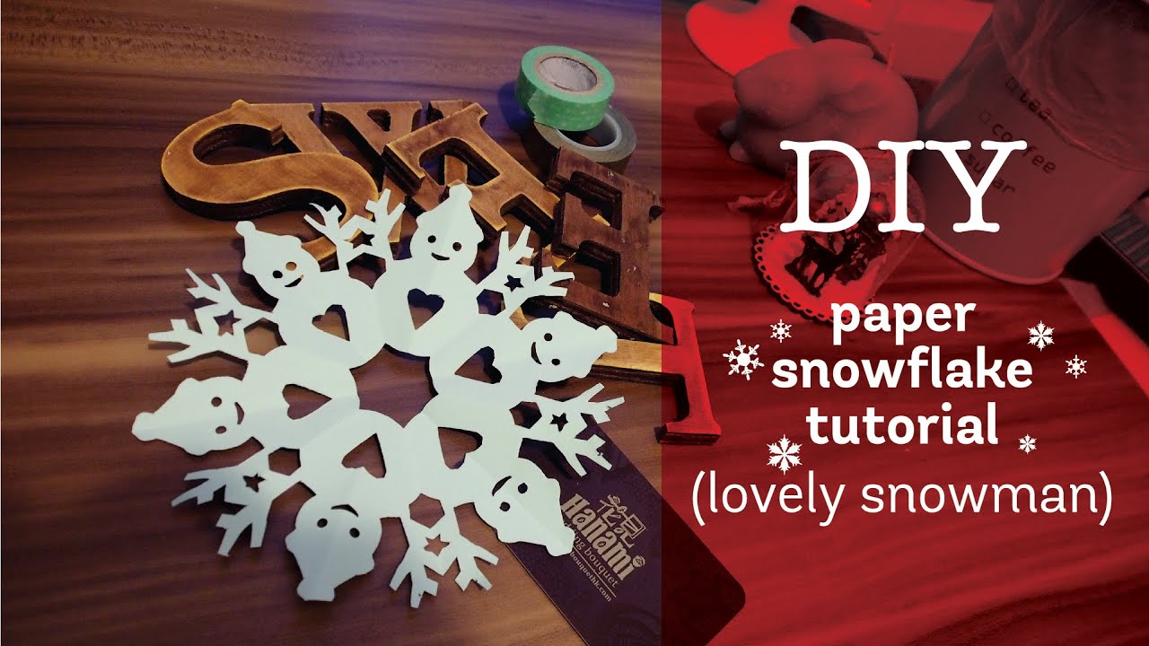 Tutorial: How to Make Paper Snowflakes – The Paper Mouse