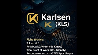 “Karlsen (KLS): La cripto que busca revivir la minería GPU | Análisis completo”