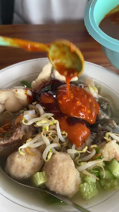 Eating Soteng Again!!! #likefriends #soteng #meatballs #shorts