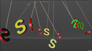 Spring-Loaded Hanging Object in Cinema 4D | C4D Dynamics for Springs