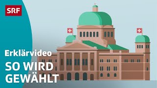 Parlamentswahlen Schweiz: National- & Ständerat – einfach erklärt | Kindervideos | SRF Kids