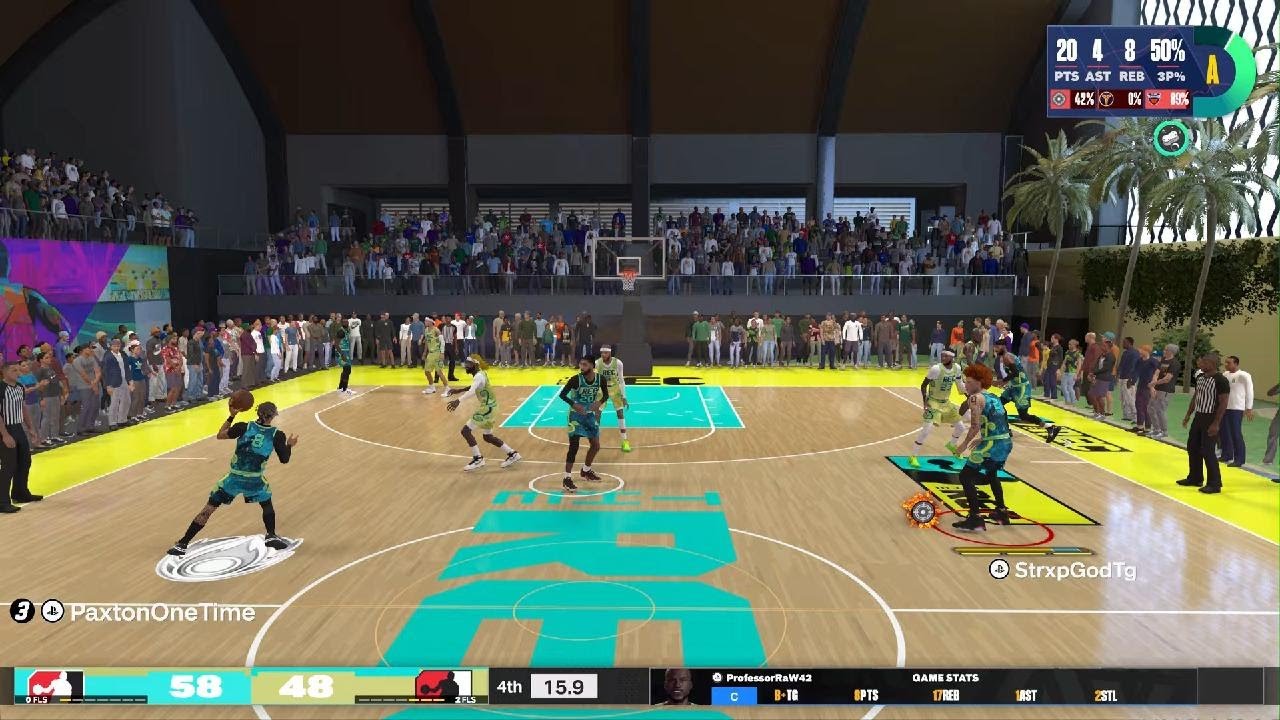Half court shot NBA 2K24 YouTube Half court shot NBA 2K24 YouTube