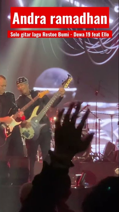 Andra ramadhan solo gitar lagu Restoe Bumi - Dewa 19 Feat Ello #shorts