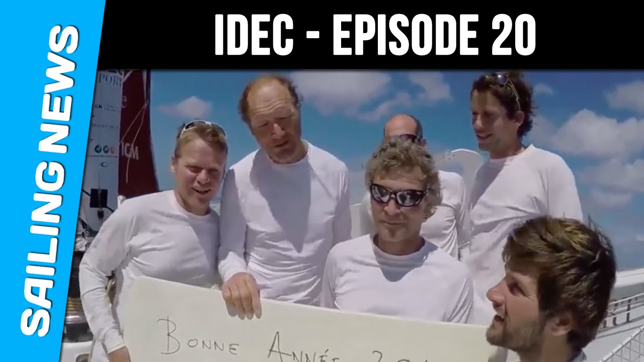 IDEC - Trophée Jules Verne - Episode 20 - Bonne Année 2016