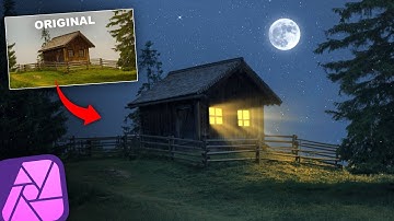 Turn Day Into Night With Realistic Light | Affinity Photo