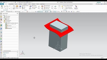 How to trim body with surface - Siemens NX (Unigraphics)