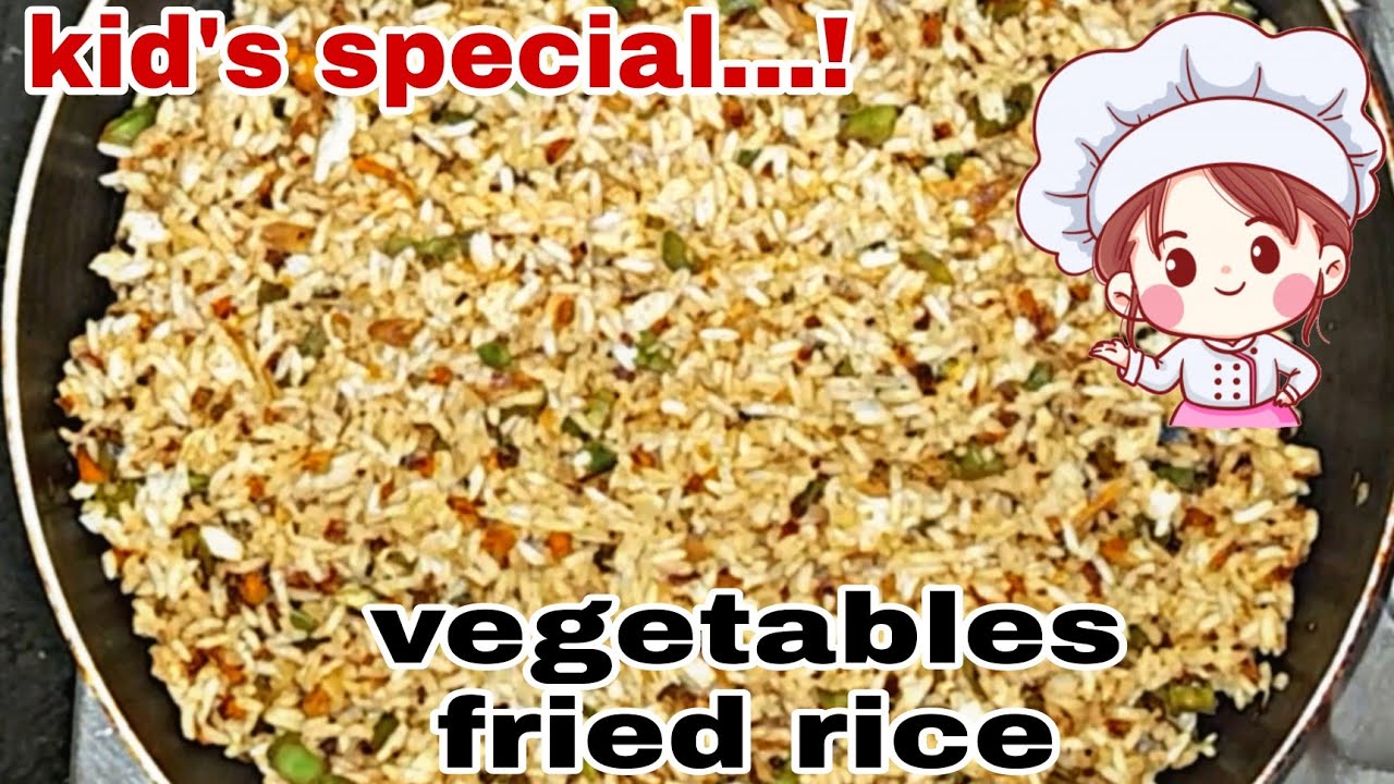 Veg fried rice in kannada street style veg fried rice in kannada Indo chinese veg fried rice