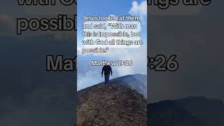 Anything is possible(in my kg voice) #kevingarnett #bookofmatthew #almighty #jesus #possible