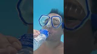 Burp Pocari Sweat Underwater