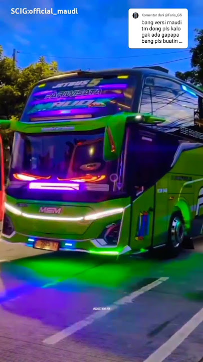 Basuri jangankan untuk bertemu maudi#busmania#basurimania#maudijb5#buspariwisata