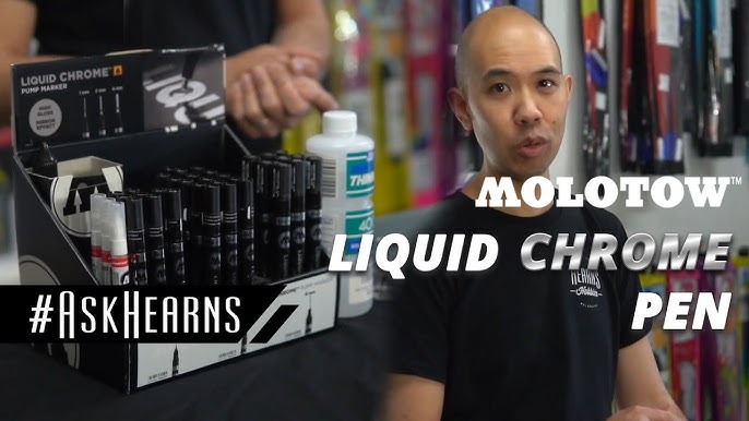 Molotow : Liquid Chrome : 20 Year Edition Pump Marker Refill