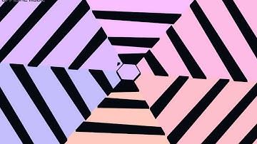 Open Hexagon Spirals 40 Seconds 720P / HD