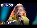 Kara Tenae&#39;s Range on Ella Mai&#39;s &quot;Boo&#39;d Up&quot; Wows the Coaches | The Voice Blind Auditions | NBC