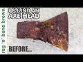 Tool Restoration - I Found A Rusty Old Axe Head!