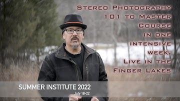 Summer Institute 2022 - 3D photography intro & intermediate course