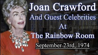 Joan Crawford | The Rainbow Room 1974 | Full Footage