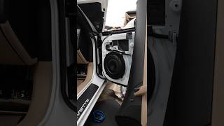 C6 Corvette Speaker Upgrade! #caraudio #subwoofer #cars #corvette #shorts