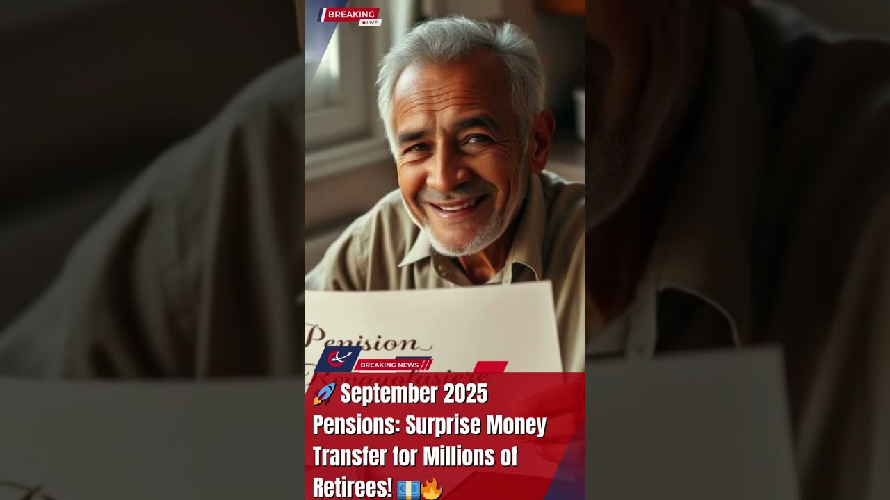 🚀 September 2025 Pensions: Surprise Money Transfer for Millions of Retirees! 💶🔥