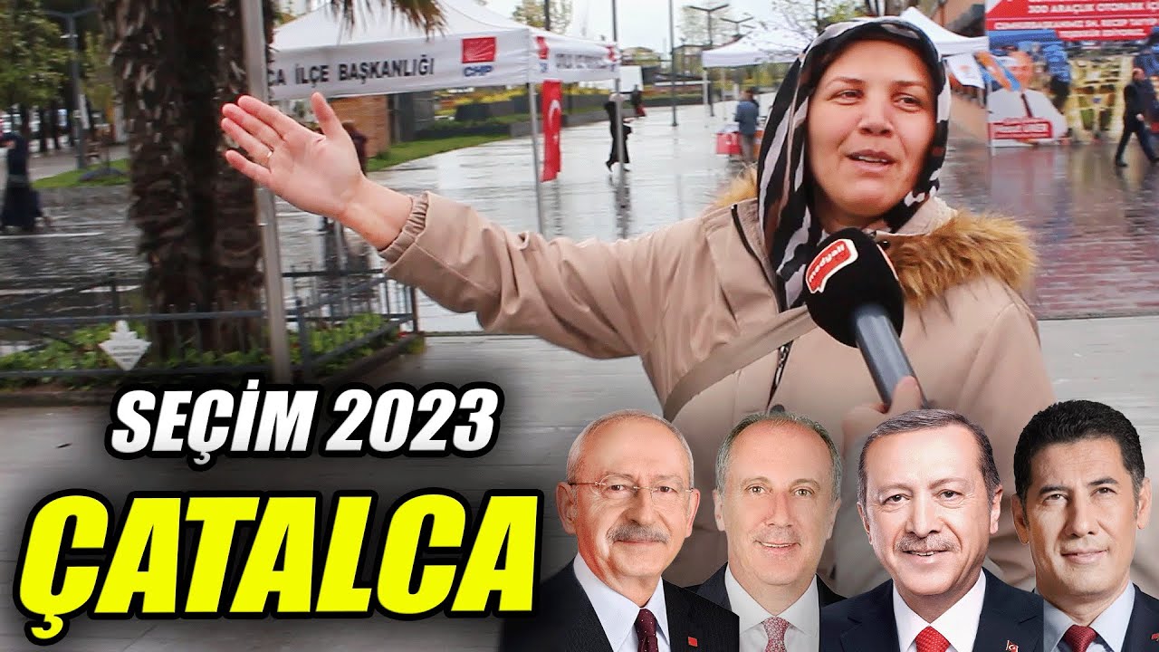 ÇATALCA | KESİNTİSİZ Cumhurbaşkanlığı Sayaçlı Seçim Anketi / Sokak Röportajları | Seçim 2023