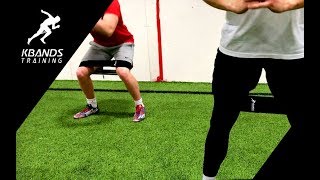 Dropset Squats With Loop Bands - Increase Strength And Conditioning