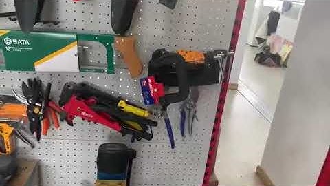 RedSheep Economic Power Tools Display Rack – Heavy Duty Tool Organization