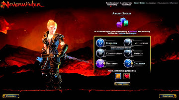 Neverwinter Beta Character Creation