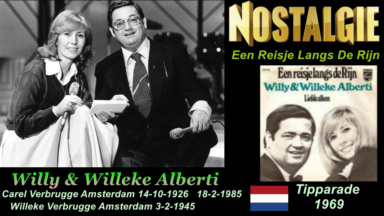 Willy Willeke Alberti Een Reisje Langs De Rijn 1969 YouTube