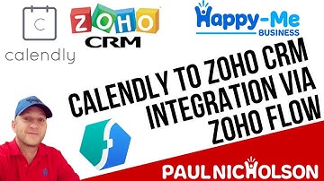 How To: Send Calendly Booking to Zoho CRM Event Via Zoho Flow