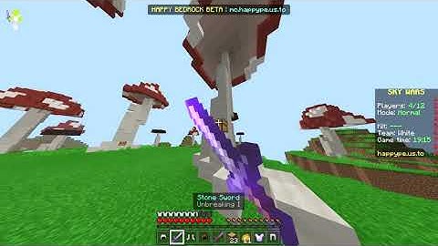 PMMP HappyBedrock Skywars Plugin by Vixik