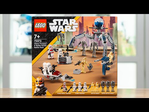 LEGO Clone Trooper™ & Battle Droid™ Battle Pack - 75372