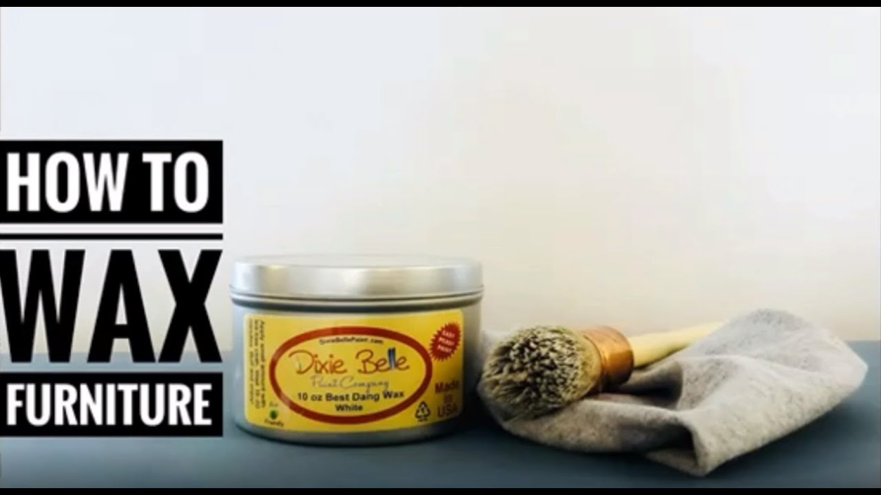 How To Use Furniture Wax/ Beginners Tutorial 101 YouTube
