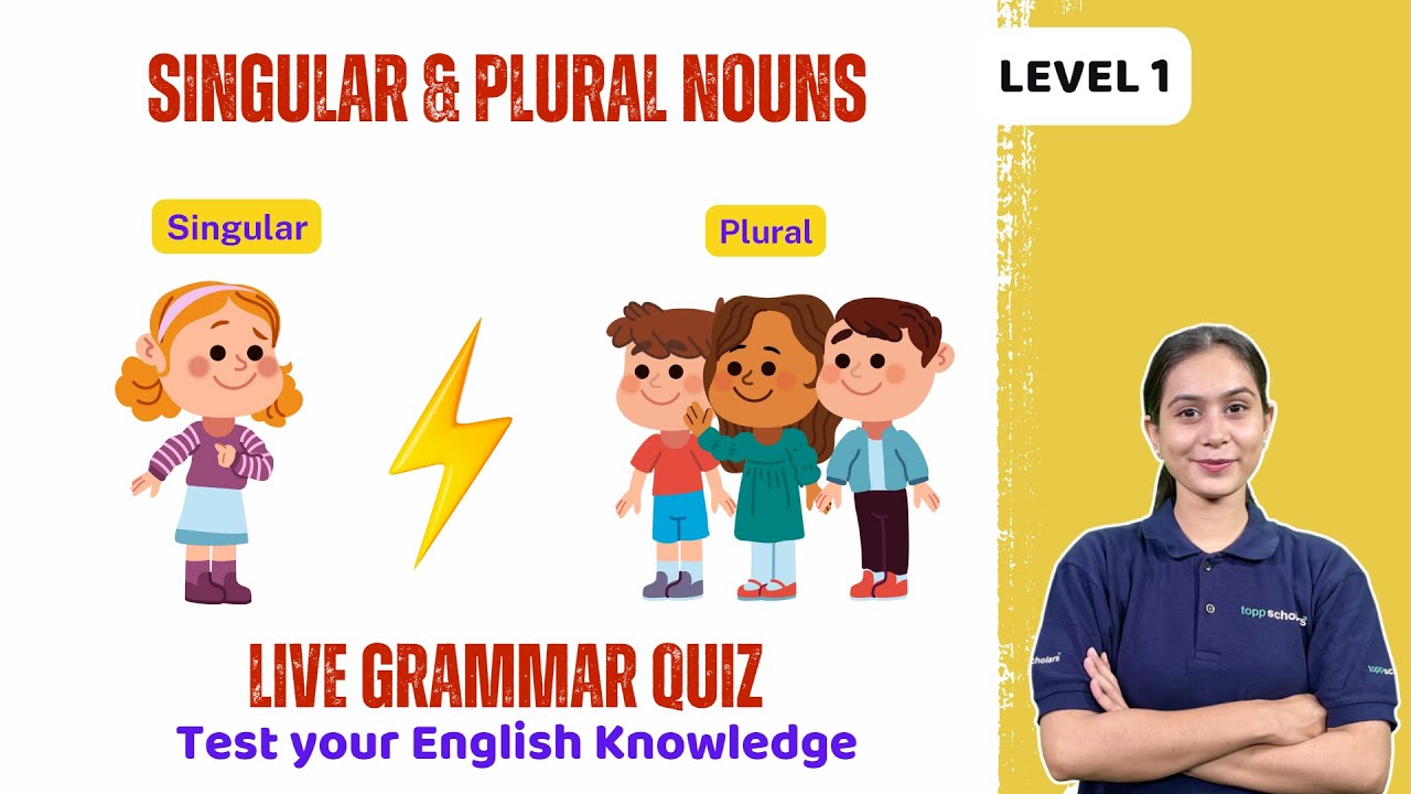 Singular and Plural Nouns Quiz Test Your Grammar Knowledge YouTube