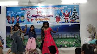 Kids dance l Christmas program l 18/12/22 l Vadaperumbakkam ACA